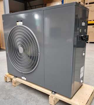 Warmtepomp 8KW CO2 – 1 Fase – GEBRUIKT, CO2, Antraciet